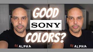 Fixing Sony camera colors once and for all.