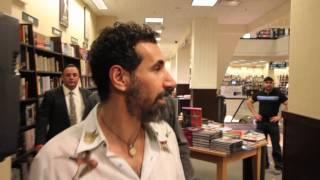 Serj Tankian - Glaring Through Oblivion Book Signing