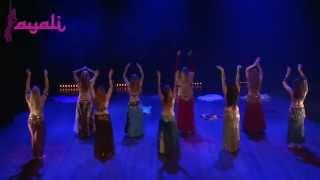 Belly dance with Agnes' advanced students at Layali, 2014 | Helm al Raqs