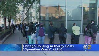 Chicago Housing Authority Hosts 'Operation Warm' At UIC