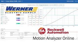 How To Use Motion Analyzer Online To Select & Size Motion And Drive Control Systems