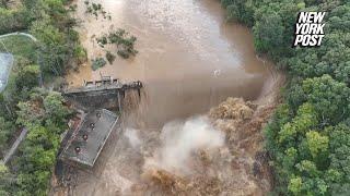 Tennessee dam narrowly avoids failure after heavy rain from Hurricane Helene