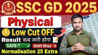 SSC GD 2025 Physical Cut off Mark 28 State SSC GD Normalisation Score 2025 SSC GD Result Date 2025