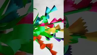 Easy paper flower craft | Diy paper flower | Sanaya Creations