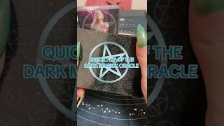 Quick flip of the Dark Magick Oracle #metaphysicalstore #witchyshop #oraclecards
