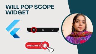 Will pop Scope Widget | Flutter Crash Course | Urdu Hindi