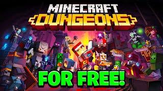 How To Get Minecraft Dungeons For FREE! **NOT CLICKBAIT** (2021)