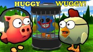 ПОЙМАЛИ HUGGY WUGGY В ЧИКЕН ГАН(CHICKEN GUN)! МИНИ-ФИЛЬМ "ПОИСКИ ХАГГИ-ВАГГИ"