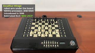 Excalibur Mirage Self Moving Chess Robot -- Gadgetify