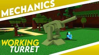 Simple WORKING TURRET Tutorial - Build a Boat For Treasure ROBLOX