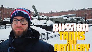 Russian Tanks and Artillery