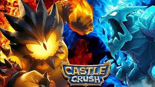 Куча элементалей в Кастл Краш, Castle Crush