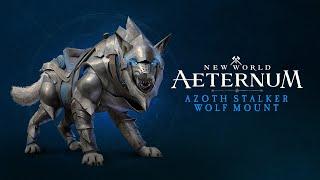 New World: Aeternum - Azoth Stalker Wolf Mount