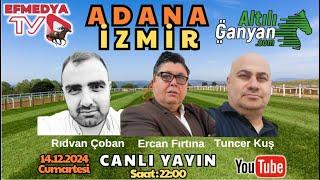 15.12.2024 Pazar İzmir ve Adana Altılı Ganyan Tahminleri