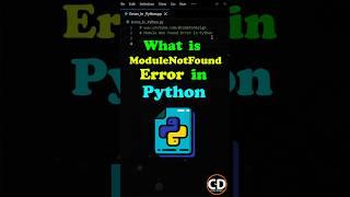 What is Module Not Found Error in Python? #python #programming #coding