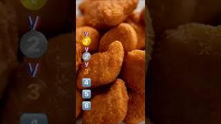 Rank these 6 food but you can't change  #top #ranking #viral #game #food #shorts #chocolatecake