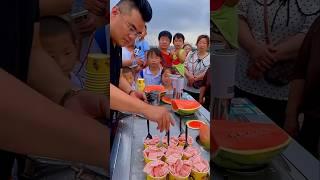 Amazing watermelon ice-cream #shorts #ytshort