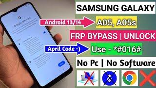 Without PC - Samsung A05, A05s FRP Bypass 2024 Android 13/14 Update || TalkBack Not Working