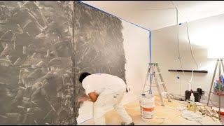 Limewash by Portola Paints and Black Forest Green by Benjamin Moore (LoFi Vibes) 2022