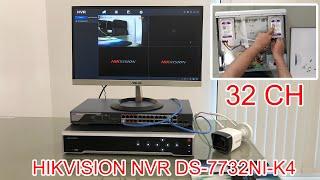 Network Video Recorder 32CH HIKVISION DS-7732NI-K4