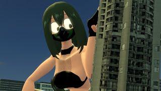 GIANTESS Tsuyu Asui (Froppy) [SFM]