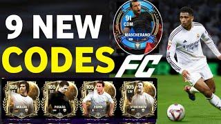 UPDATEEA FC MOBILE CODES FOR COINS 2024 | FC MOBILE REDEEM CODES TODAY