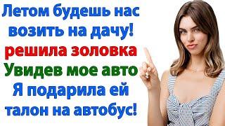 Решили из меня сделать такси? А получили чемодан и пинок под зад! женские истории невестка свекровь