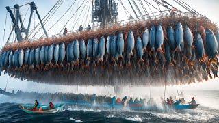 Frozen Water and Giant Cod - Inside the Life of Pakistani Fishermen- Catching Tons of Fish Every Day