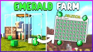 MUST HAVE Emerald Farm for Minecraft 1.21! Tutorial