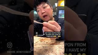 Watch her face ‍My coupon is legit miss give me my food ‍️ #cheapdiscount #facials