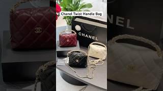 Chanel Twist Handle Bag #chanel #chanelbag #handbags #bag #luxury #luxueybag