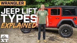 Types of Jeep Lift Kits Explained | Leveling v Coil Spring Spacer Lift v Coil Spring Lift v Complete