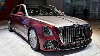 Hongqi Guoya 2024. Chinese analogue of Bentley and Mercedes-Maybach