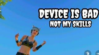 DEVICE IS BAD NOT SKILL | LOW END DEVICE | BGMI MONTAGE