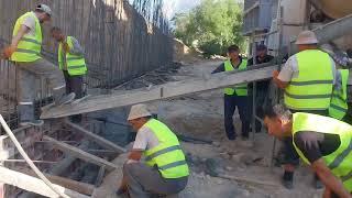 YANGI ABYEKTMIZNI BETON QUYILISH JARAYONLARI USTA NARXLARI#Nur_stro'y