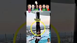 Haaland VS Zlatan VS Vini Jr VS Mbappe VS Neymar VS Ronaldo  | Bicycle Kick in Pool #ronaldo #neymar