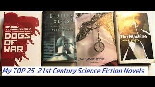 My TOP 25 SCIENCE FICTION BOOKS of the 21st Century (Updated Recap Video)#sciencefictionbooks  #sf