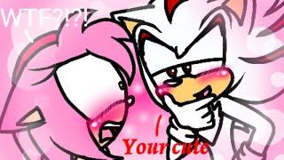 Shadic and Amy?! (Sonamy & Shadamy Comic Dub)