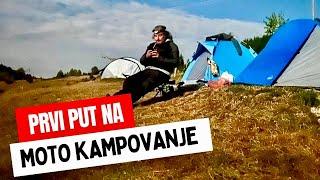 Moto kampovanje (Ep. 1) - Mudrolije na Motorima