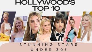 Top 10 Youngest Beautiful Hollywood Actresses Under 30 (2024) | Global Fives