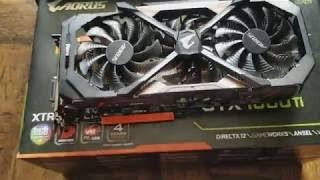 Unboxing 6 Aorus GTX 1080TI Xtreme Edition for Mining