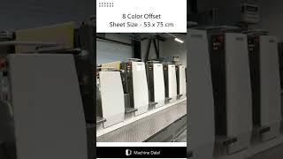 Preowned Komori - LS-829P+LX2 | Availabe for SALE | Machine Dalal
