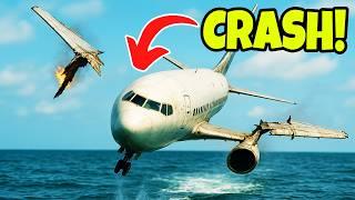 Plane LOSES BOTH WINGS and Crashes INTO OCEAN?! | Teardown