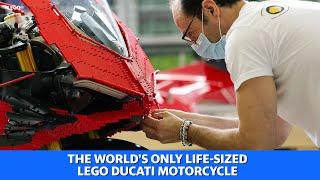 The world’s only life-sized LEGO Ducati motorcycle