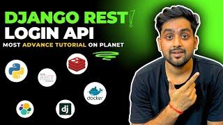 How to create login api in Django rest framework | Token Authentication