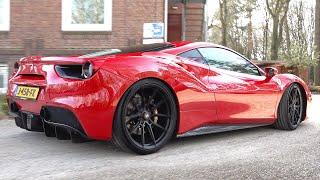 NOVITEC Ferrari 488 GTB - Lovely Exhaust Sounds, Revs, Accelerations!