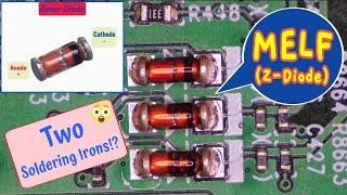 21 MELF (Z Diode) - Remove & Resolder