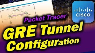 GRE Tunnel Configuration in Cisco Packet Tracer