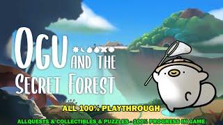 Ogu and the secret forest full 100% playthrough - All 100% quests, puzzles, secrets & collectibles