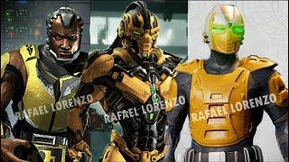 MORTAL KOMBAT CYRAX Evolution Skins Costumes MK3 - MK1- Mortal Kombat 1